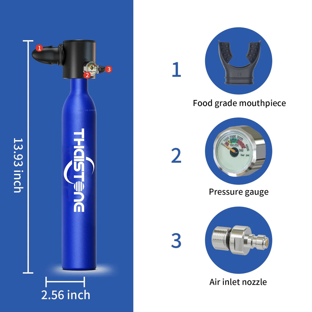 Mini Dive Oxygen Tank