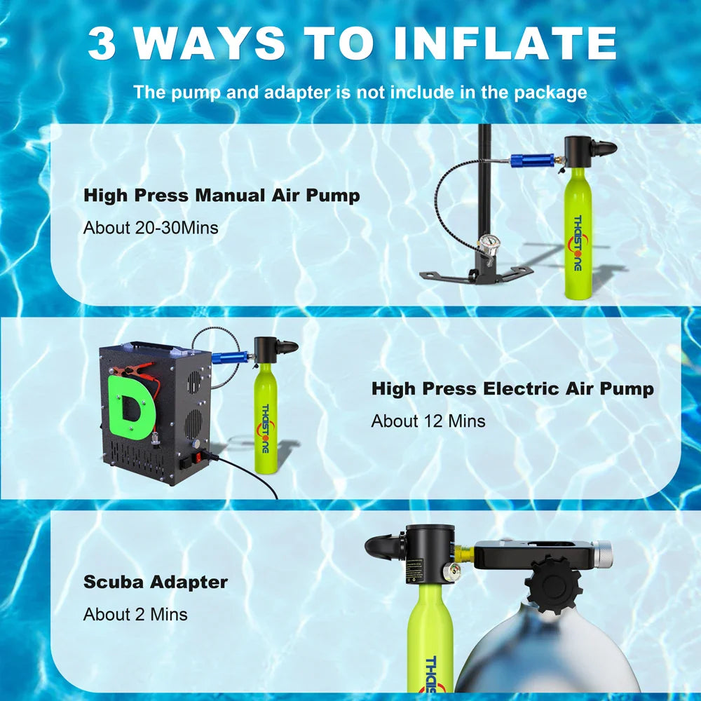 Mini Dive Oxygen Tank
